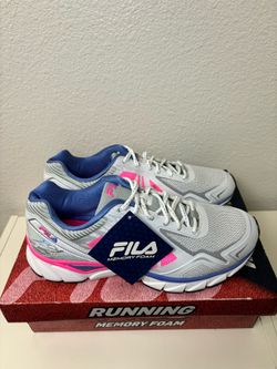 FILA Women’s Running Sneakers Memory Foam Size 9  