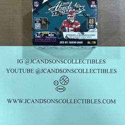2025 Panini Absolute Football NFL Factory Sealed Blaster Box 