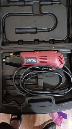 Chicago Electric Power Tools Rotary Tool with Case