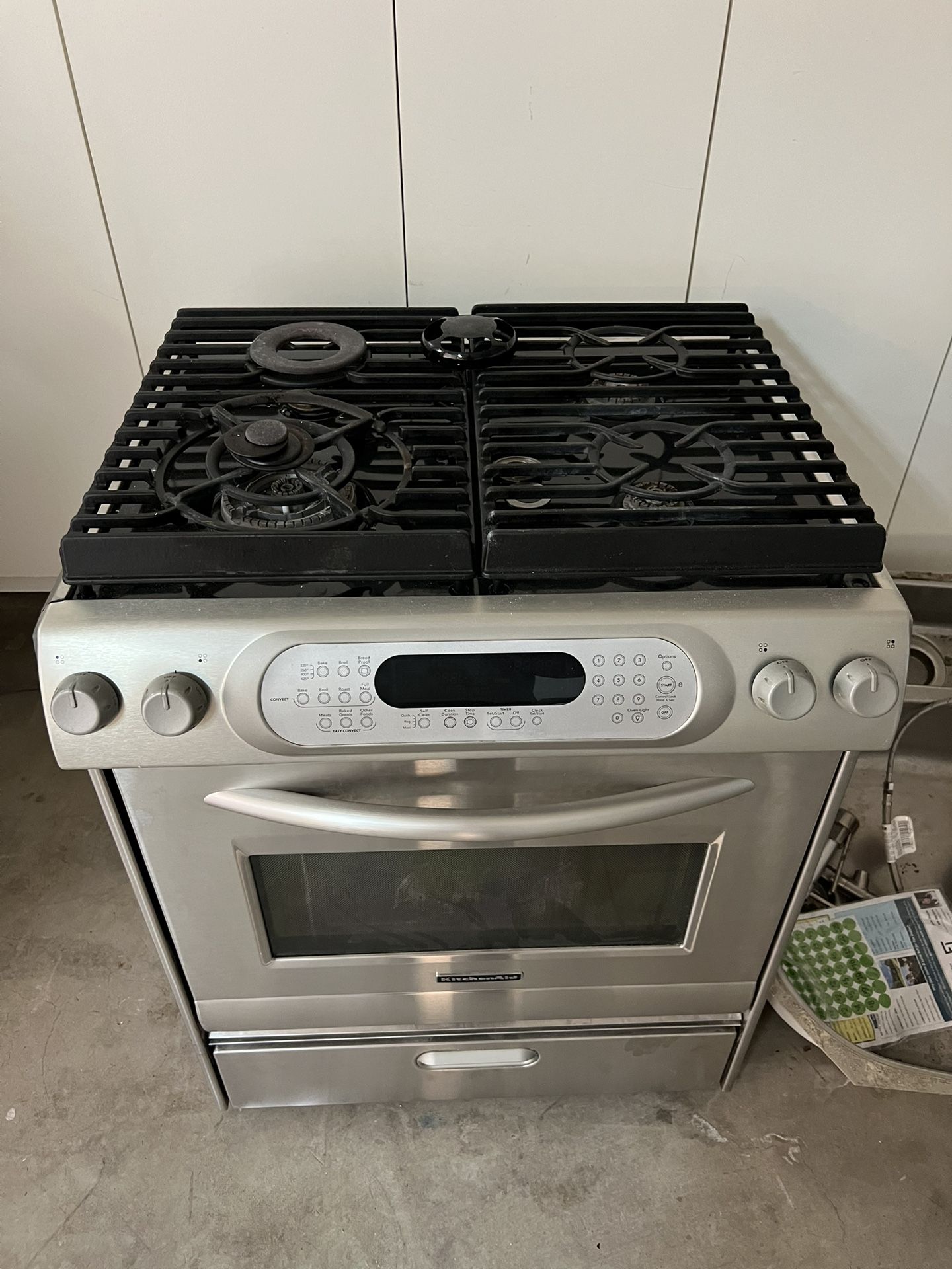 KitchenAid Gas Range 30”