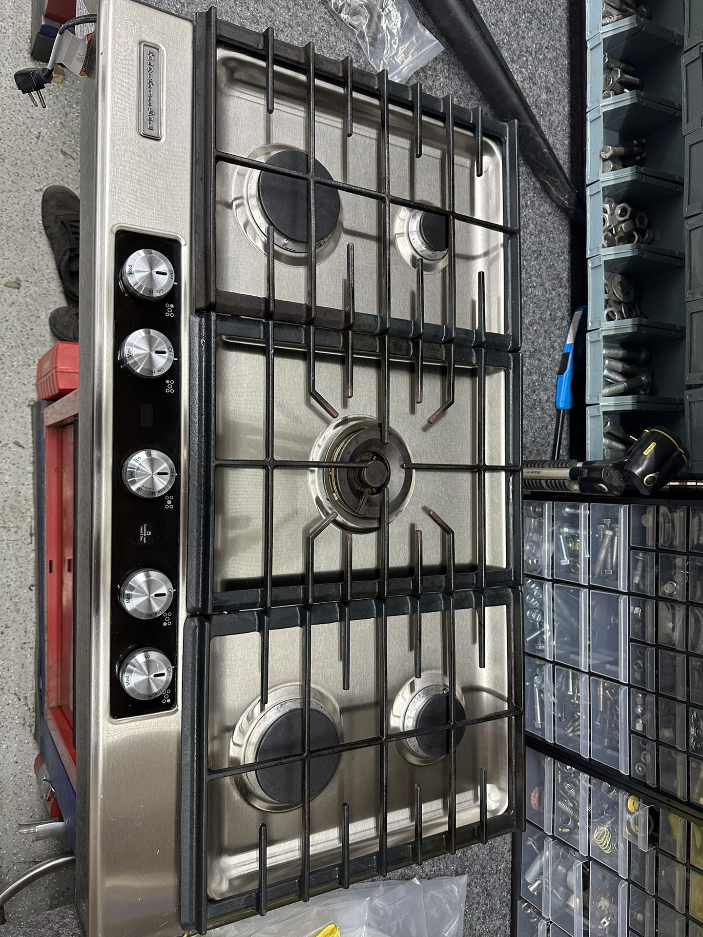 Kitchen Aid Gas Cooktop