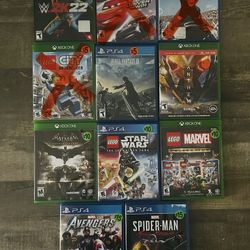Video Games (prices On Individual Items) 