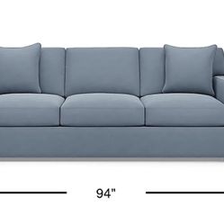 Sleeper Sofa W/Ottoman