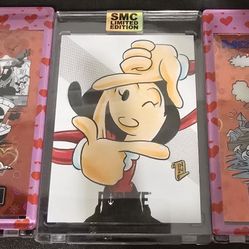 Saturday Morning Cards Olive Oil Sketch Card 1/1 Auto EXCLUSIVE 