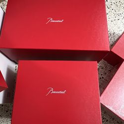 Baccarat Crystal Humidor Set