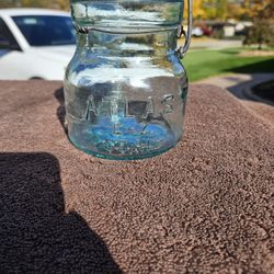 Atlas Vintage Soft Green Jar