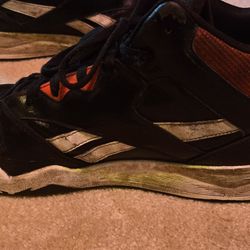 Reebok Royal BB4500 HI2 Men’s Basketball Shoes Black White Red CN6857 11.5