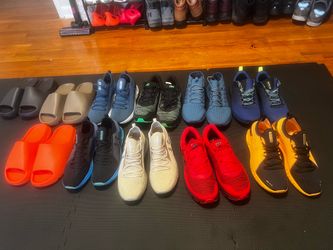 Under Armour Shoe Bundle + Slides (Men’s size 12)