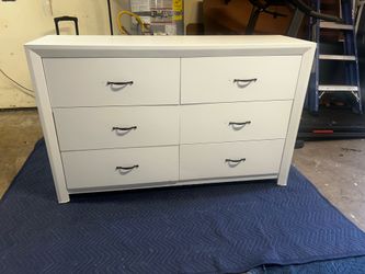 White dresser