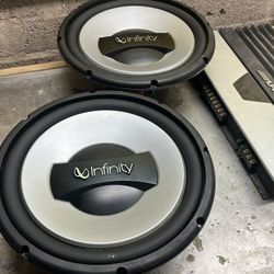 Nice Set Of Old School Infinity 12” Subwoofers