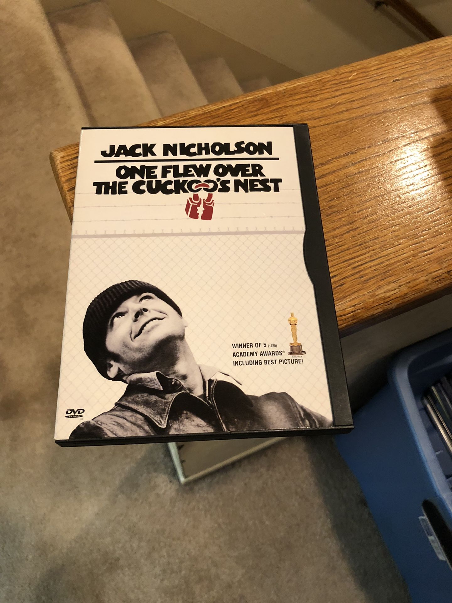 One Flew Over The Cuckoo’s Nest DVD Movie Jack Nicholson 1975 Louise Fletcher