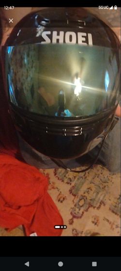 Black Shoei Helmet