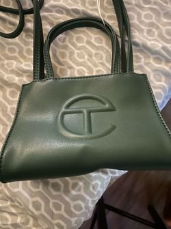 Dark Green Telfar Womens Small Designer Bag