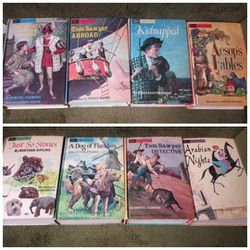 4 Two Sides Vintage Story Books