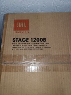 JBL Stage 1200B 12" Loaded Subwoofer