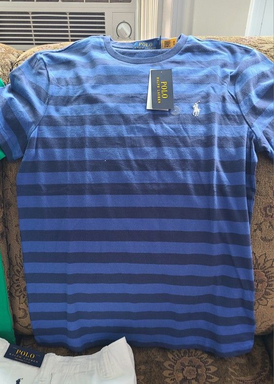 Mens Slim Fit Ralph Lauren Polo Tshirt