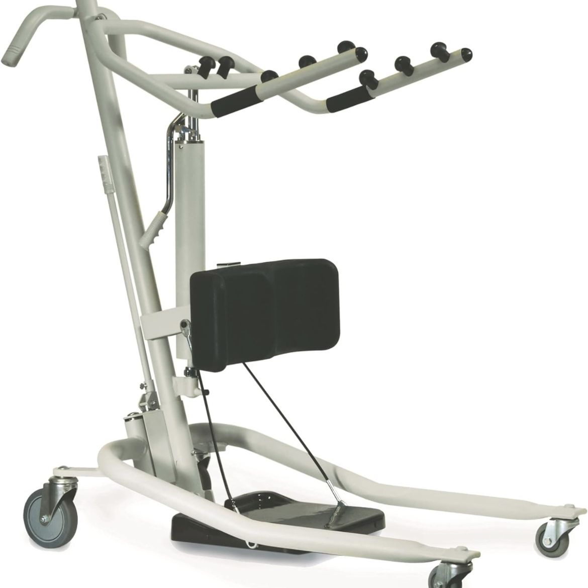 28-90 Invacare GHS350 Get-U-Up Hydraulic Sit to Stand Patient Lift, 350 lb. Weight Capacity