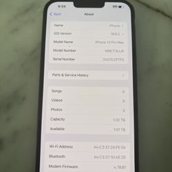 iPhone 13 Pro Max Unlocked 