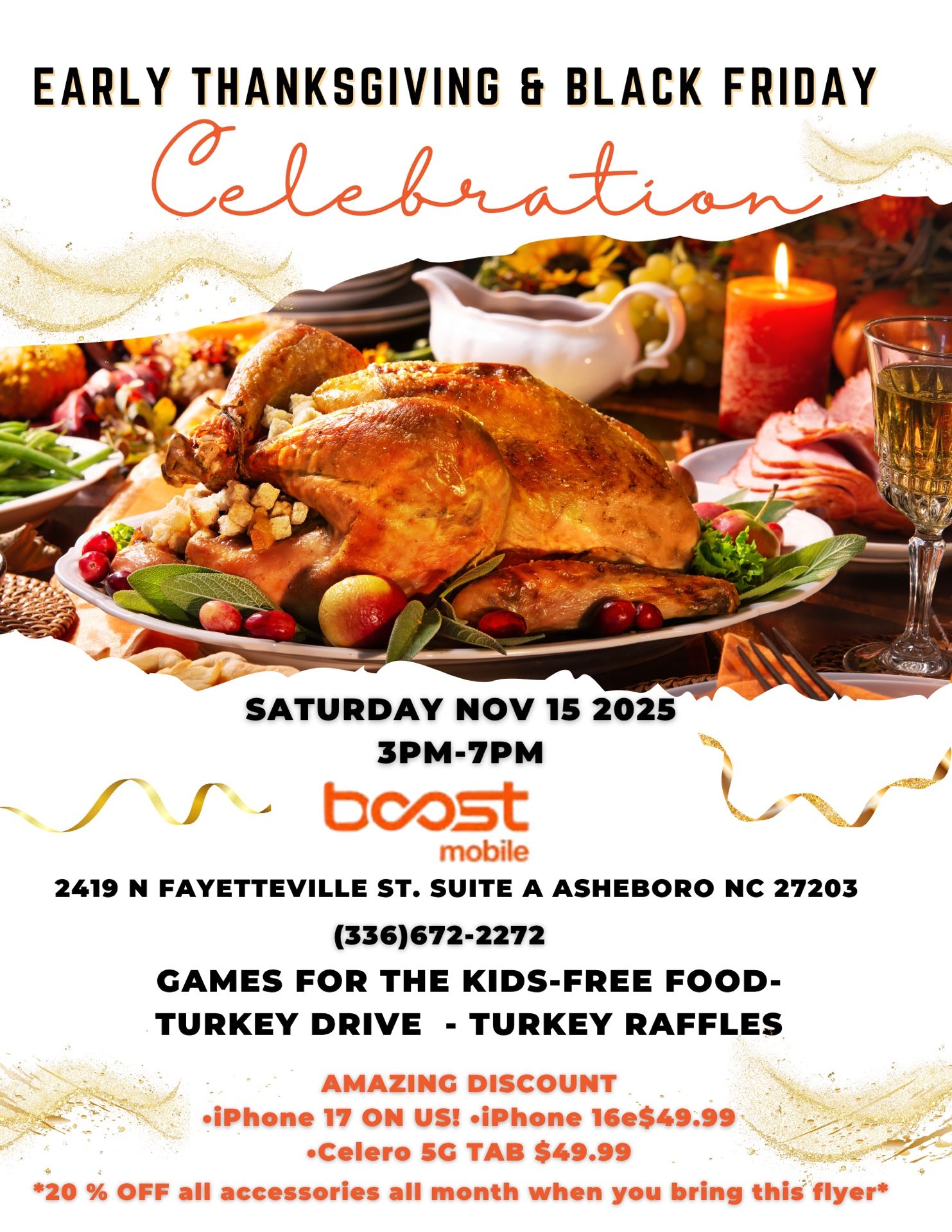 Thanksgiving/Black Friday Celebration 🦃