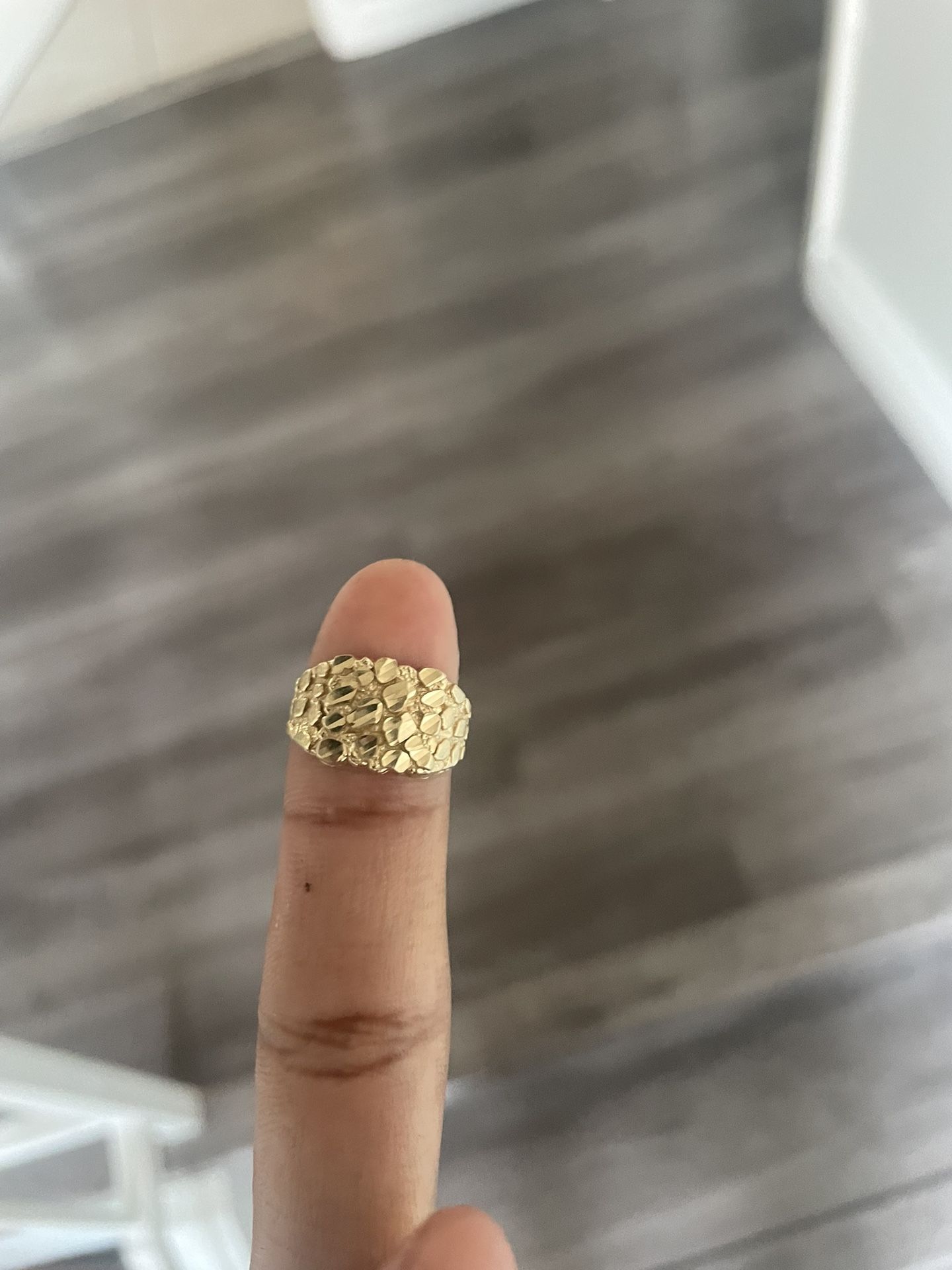 10k Nugget Ring