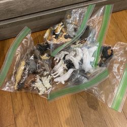 Assorted Plastic Animals