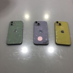 iPhone 14 256 GB + OTHER PHONES LOTS- PARTS ONLY SOLD TOGETHER ONLY-READ DESCRIPTIONS-
