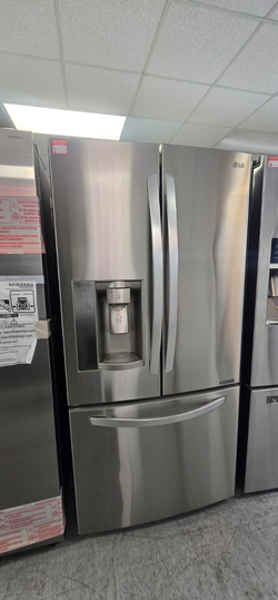 LG French Door Fridge – Stainless, Ice & Water Dispenser