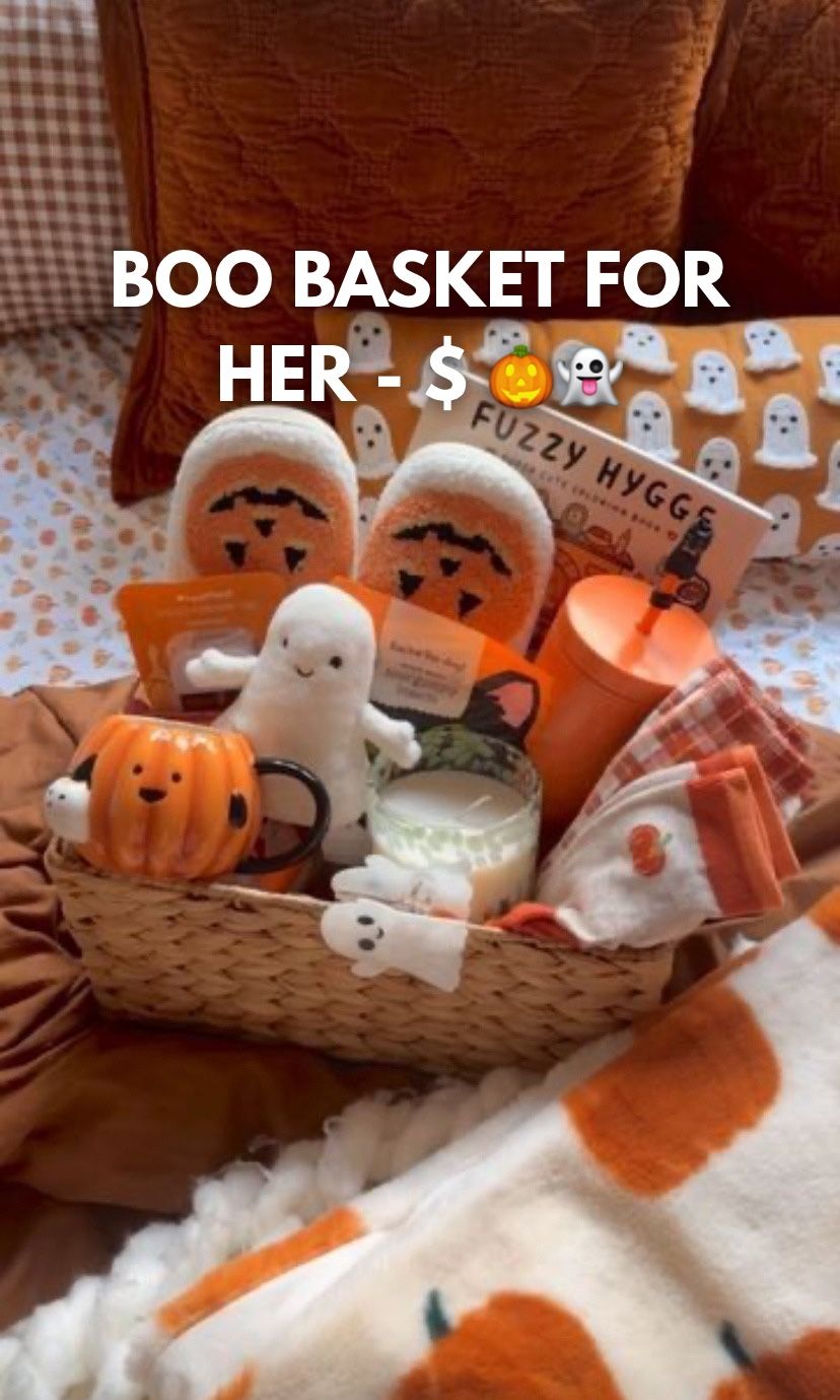 BOO Basket For Sale - Halloween/Fall Basket