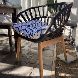 KETTAL Cala Dining Armchairs Teak Legs (2 Chairs)