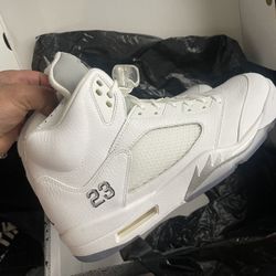 Jordan 5 Metallic White 2015