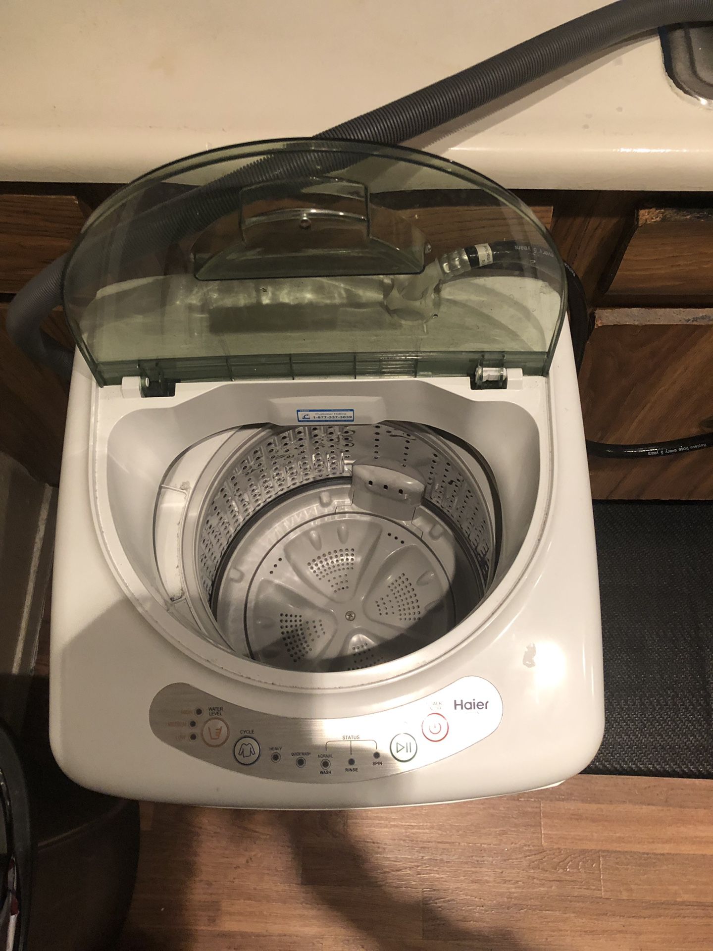 1.0 Cu. Ft. Portable Washer - HLP21N - Haier Appliances