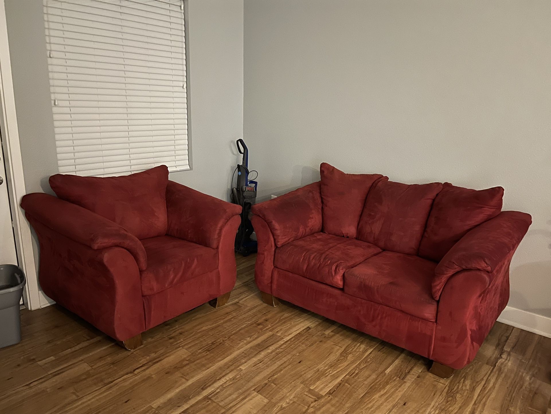 2 Couch Red 
