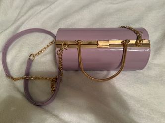Lilac purse