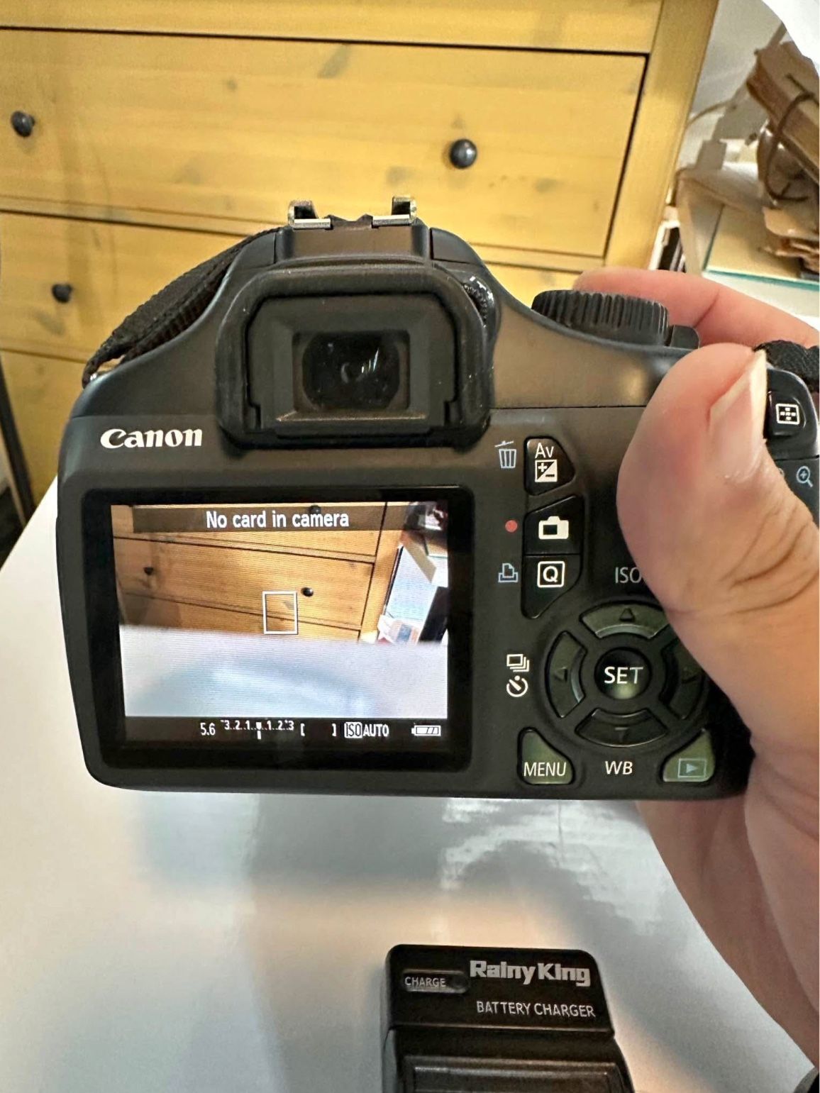 Canon Rebel T3 DSLR Camera body only