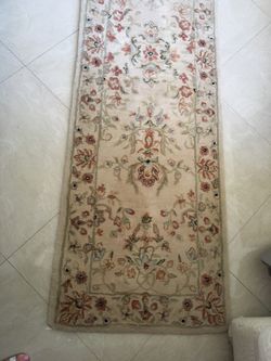 Persian Rug For Hallway 8feet  2” = 98” Length X 28” Width 1/2 Thick Soft Colors 