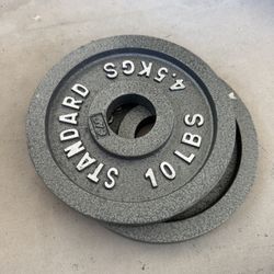 10 Lb Weights X 2