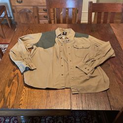 Browning Hunting Shooting Button-up Long Sleeve Shirt Size Large L