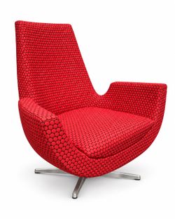 Martin Brattrud Kurve 480 Lounge Chair | Reception Swivel Arm Chair