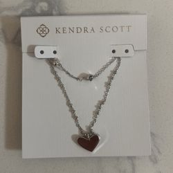 Kendra Scott Heart Necklace 