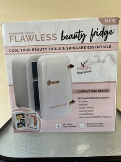 Finishing Touch FLAWLESS BEAUTY FRIDGE Mini Refrigerator