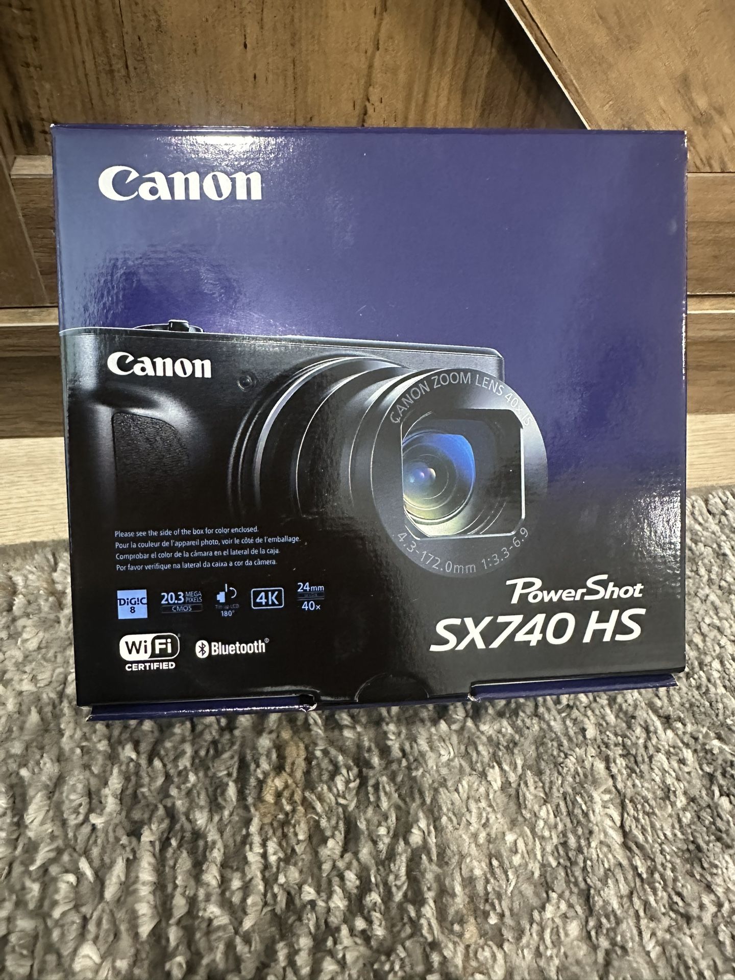 Canon Powershot SX740 HS Silver