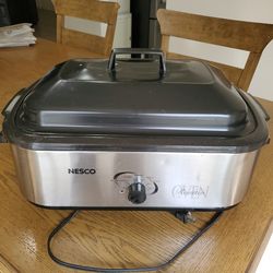 Electric oven roaster