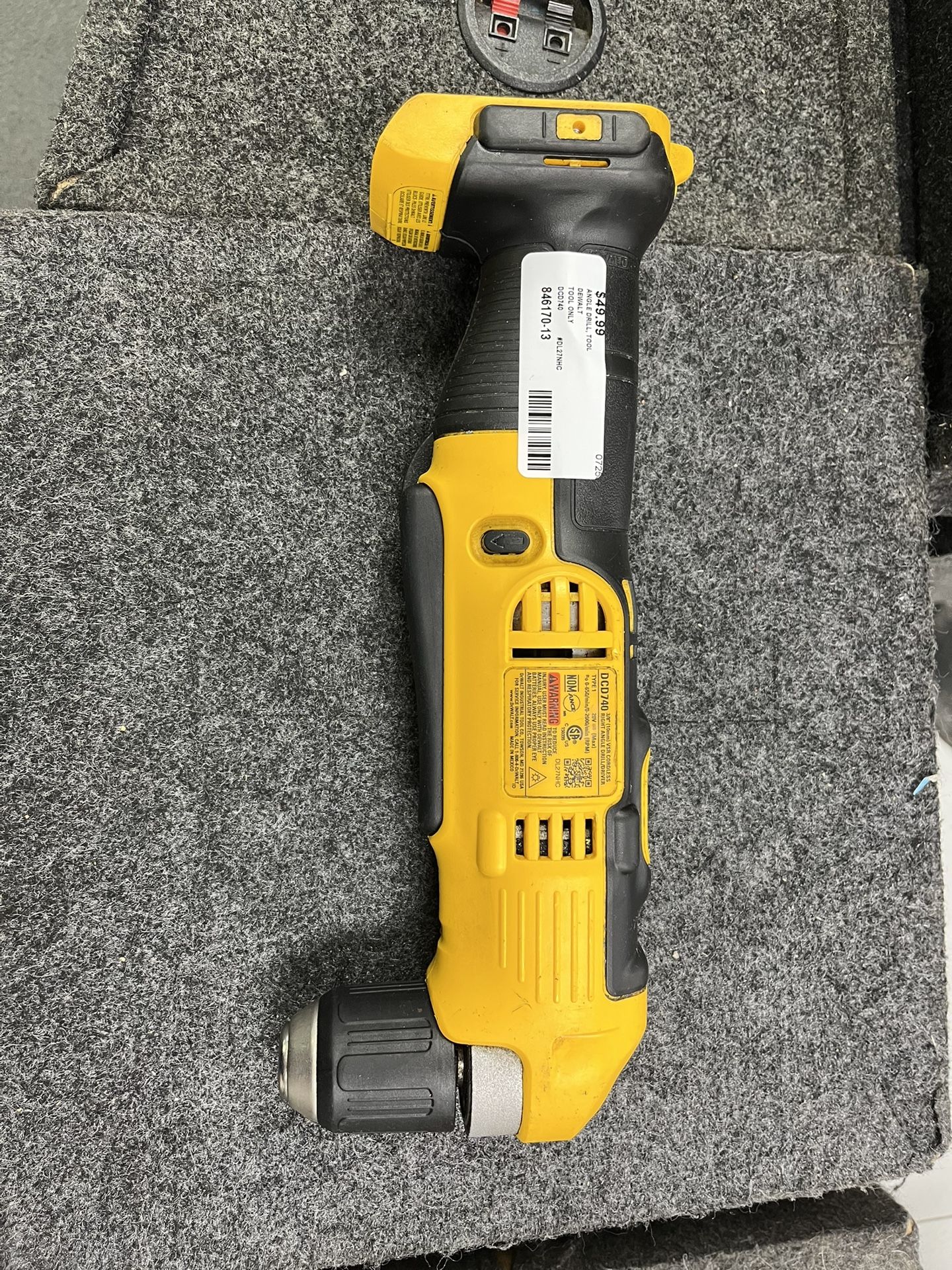 DEWALT Angle Drill TOOL ONLY (846170-13)