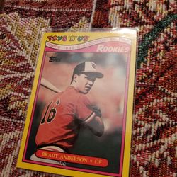 Baltimore Orioles Brady Anderson Baseball Cards Lot 