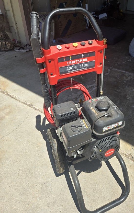 Pressure washer Setup