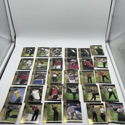 2001 Upper Deck Tiger Woods Rookie Card Tiger's Tales 30 Card Set