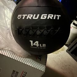 Tru Grit 14 Medicine Ball-NEW IN BOX.