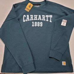 New Women's Carhartt crew sweatshirt.  Sz M