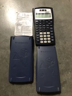 scientific calculator TI 30X IIs