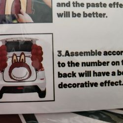 Labubu trunk decor $7